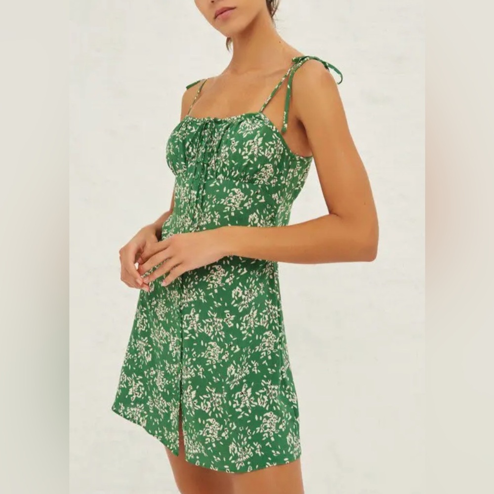 Ba&sh Volver Print Short Dress Size 3/US 8